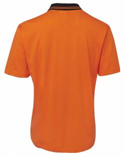 Hi Vis Cotton Polo, Short Sleeved